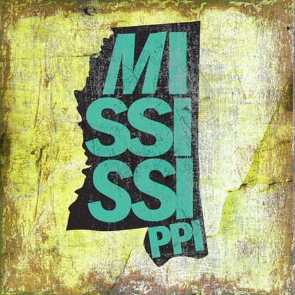 Framed Mississippi Print