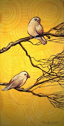 Framed Early Bird Banter Print