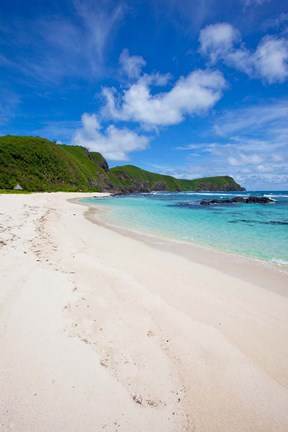 Framed Yasawa Island Resort and Spa, Yasawa Islands, Fiji Print