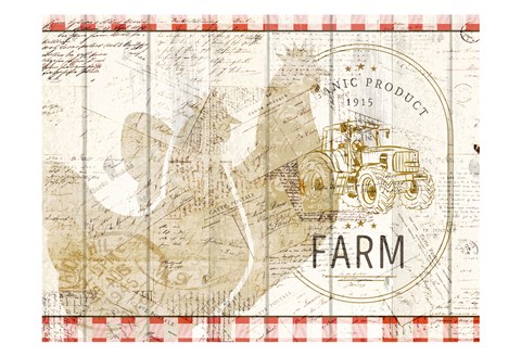 Framed Farm Fresh 2 Print