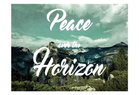 Framed Peaceful Horizon Print