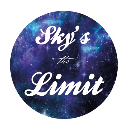 Framed Skies The Limit Print