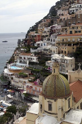 Framed Positano 2 Print