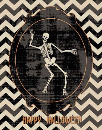 Framed Skeleton Print