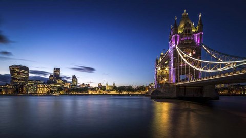 Framed Tower Bridge 2 Print