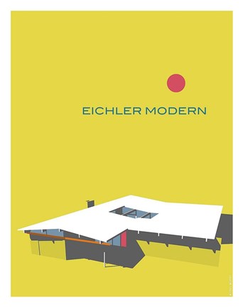 Framed Eichler Modern Print