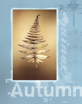 Framed Autumn I Print
