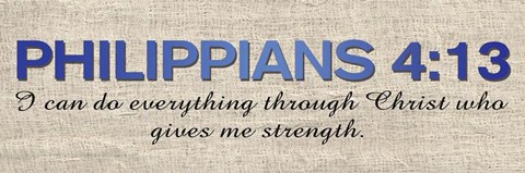 Framed Philippians 4:13 Print