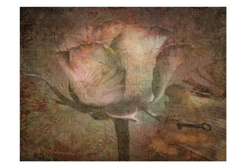 Framed Rose Faith Print