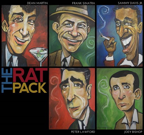 Framed Rat Pack Print