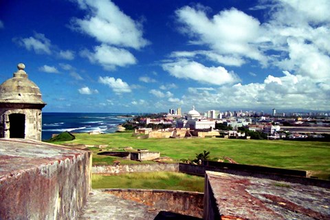 Framed San Juan, Puerto Rico 1 Print