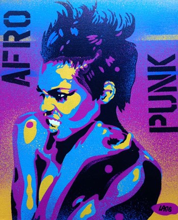 Framed Afro Punk 2 Print