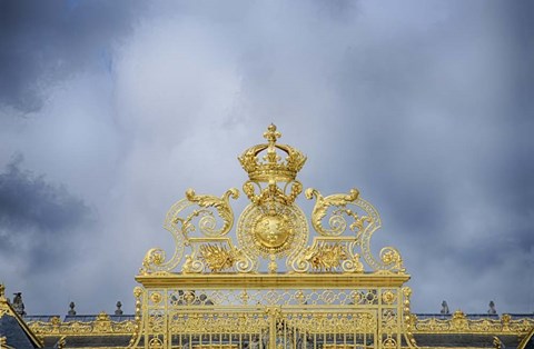 Framed Golden Gate Of The Palace Of Versailles I Print