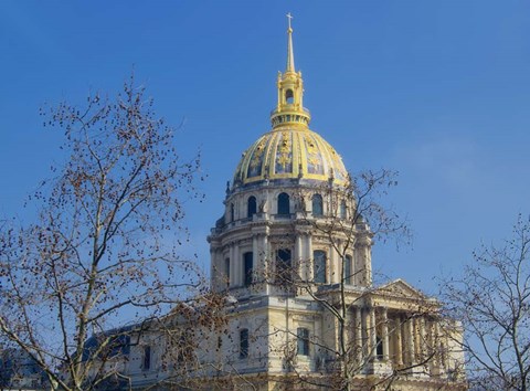 Framed Hotel National des Invalides II Print