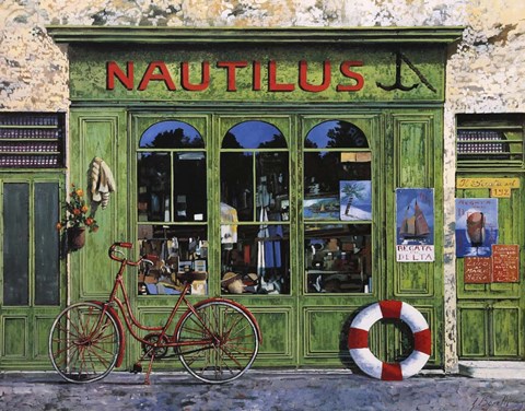 Framed Il Nautilus Print