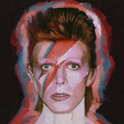 Framed David Bowie Alladin - Sane Print