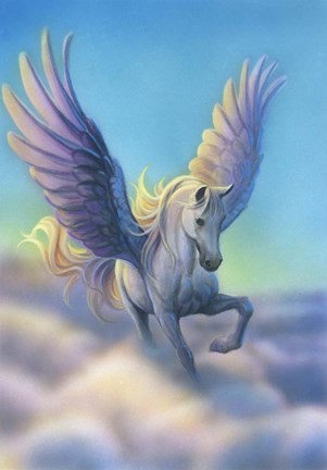 Framed Pegasus Print