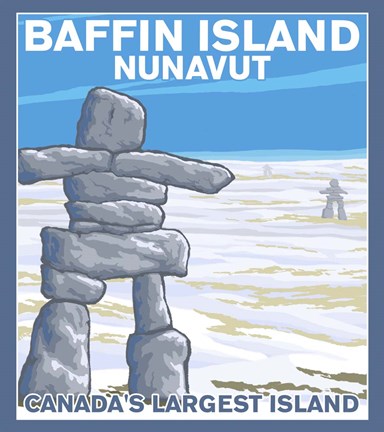 Framed Baffin Island Print