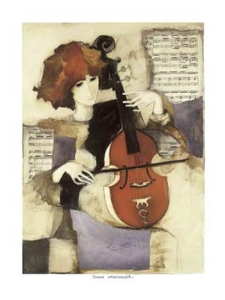 Framed Concerto Barocco Print