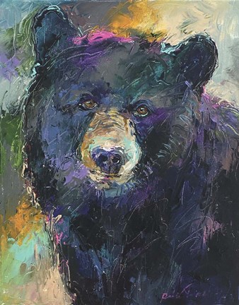 Framed Bear Print