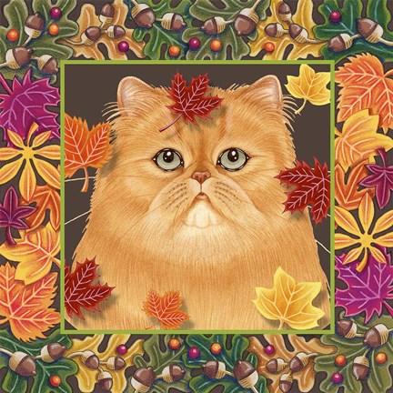 Framed Autumn Persian Print