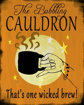Framed Bubbling Cauldron Print