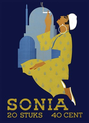 Framed Sonia Print