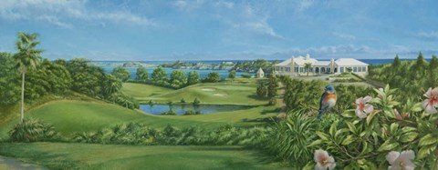 Framed Golfcourse Print