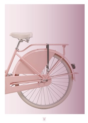 Framed Bike II Print