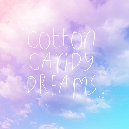 Framed Cotton Candy Dreams Print