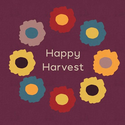 Framed Happy Harvest Print