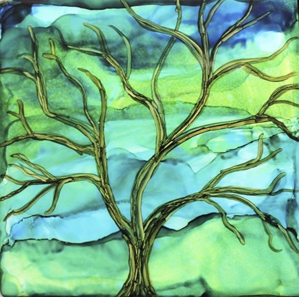 Framed Healing Tree Print
