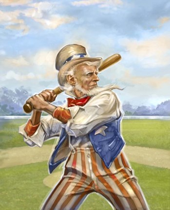 Framed Uncle Sam Print