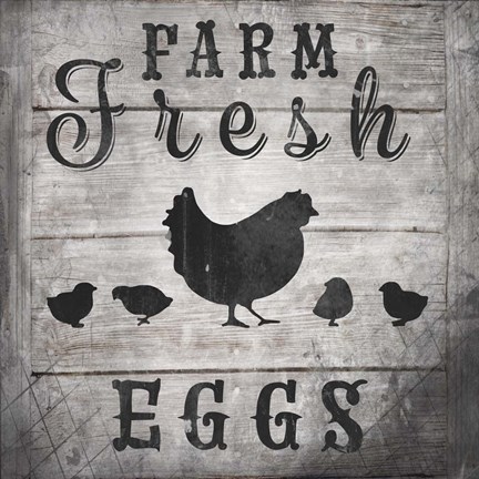Framed Farm Fresh V2 Print
