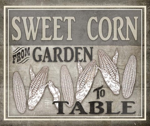 Framed Garden to Table Print