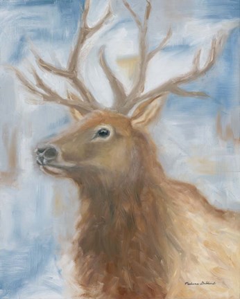 Framed Payson Elk Print