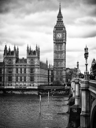 Framed Palace of Westminster and Big Ben - London Print