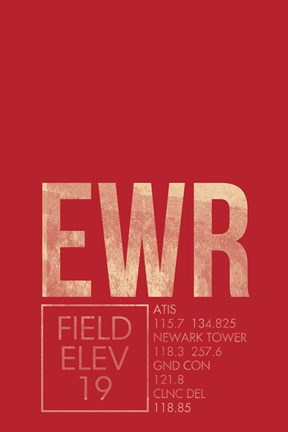 Framed EWR ATC Print