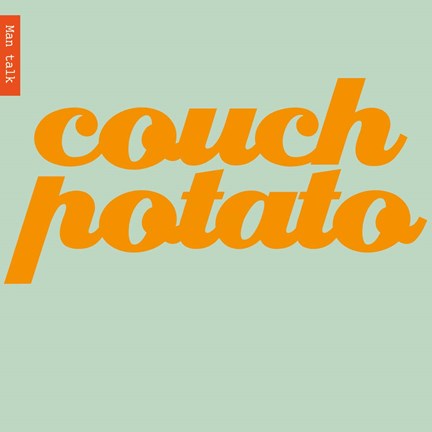 Framed Couch Potato Print