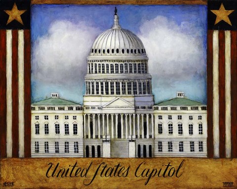 Framed Capitol Print