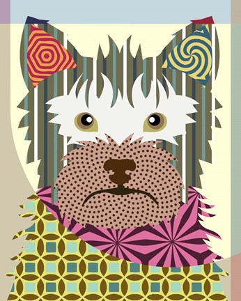 Framed Australian Terrier Print