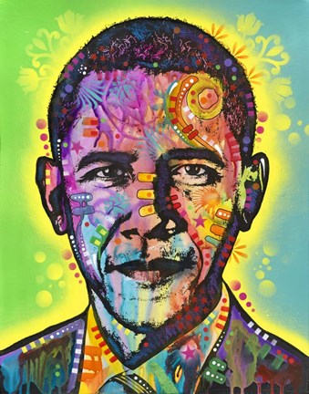 Framed Obama Print
