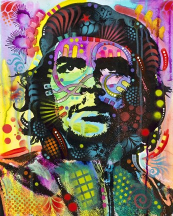 Framed Che Guevara Print