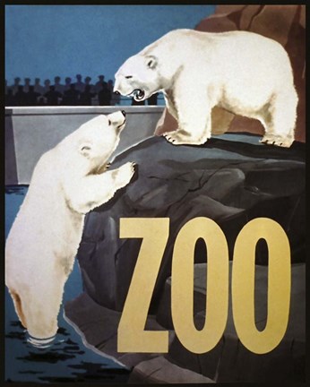 Framed Zoo Print