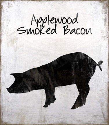 Framed Applewood Smoked Bacon Print