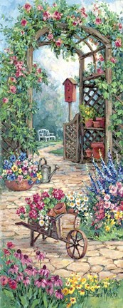 Framed Garden Harmony Print