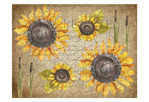 Framed Sunflower Day Print