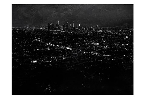 Framed LA Nightlife Print