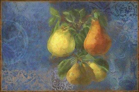 Framed Pears - Fruit Series Print