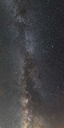 Framed Milky Way During Perseids Meteor Shower Print